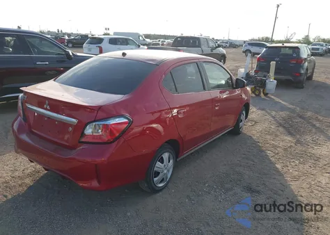 2024 Mitsubishi Mirage G4 Es z USA, uszkodzony, nr VIN ML32FUFJ3RHF06005